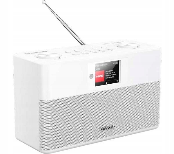 Radioodbiornik Kenwood CR-ST100S-W Radio Fm Dab+ Internetowe Bluetooth WiFi