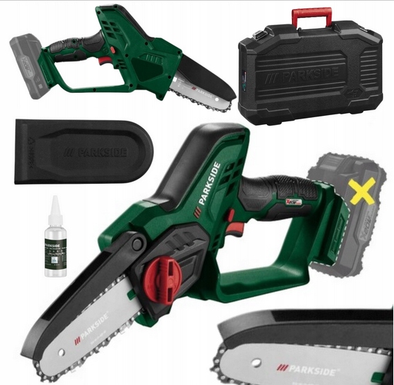 Parkside akumulatorowa pilarka piła łańcuchowa do gałęzi Paghs 20V