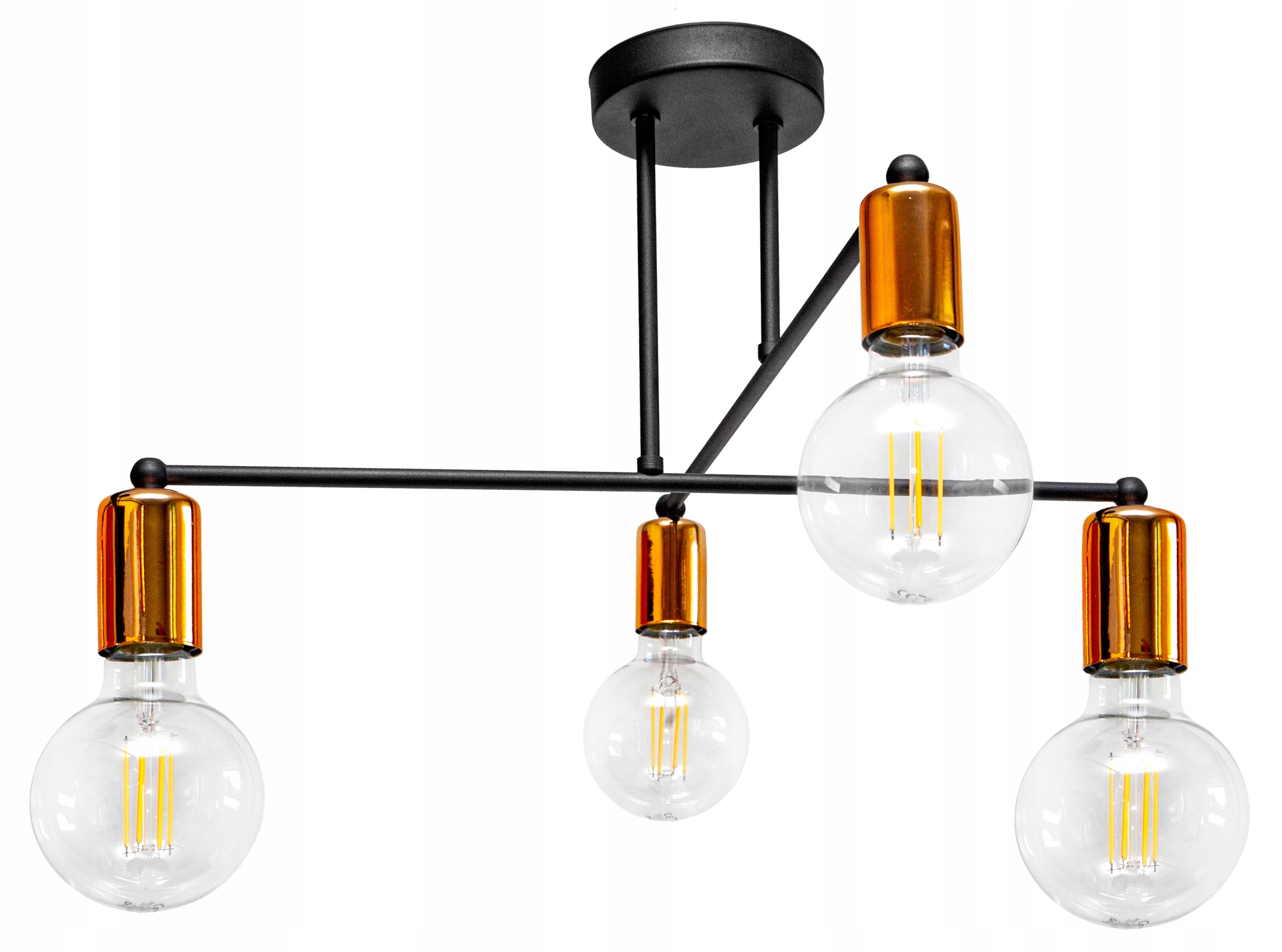 

Nowoczesna Lampa Wisząca Żyrandol Loft Edison Led