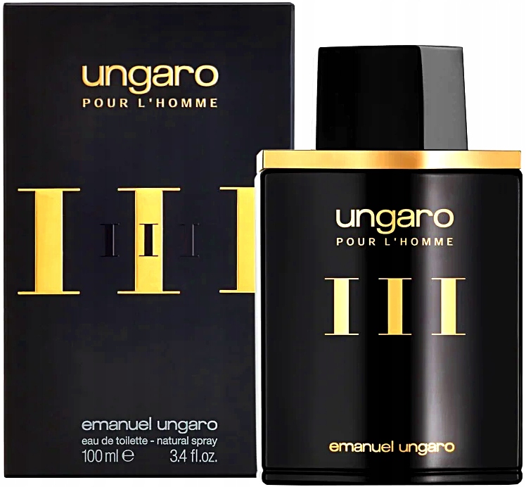Emanuel Ungaro Pour L'homme III Edt 100 ML Originál