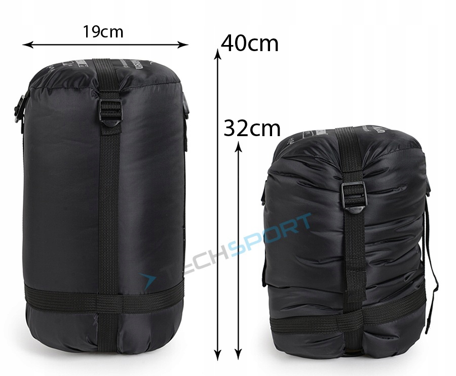 LEKKI ŚPIWOR FJORD NANSEN DRAMMEN XL do -9st 1,2kg Długość 225 cm