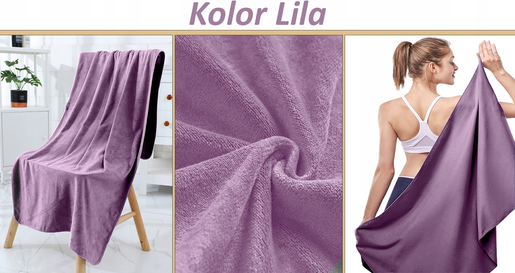 Ręcznik Mikrofibra szybkoschnący duży ręczniki Model RtM1