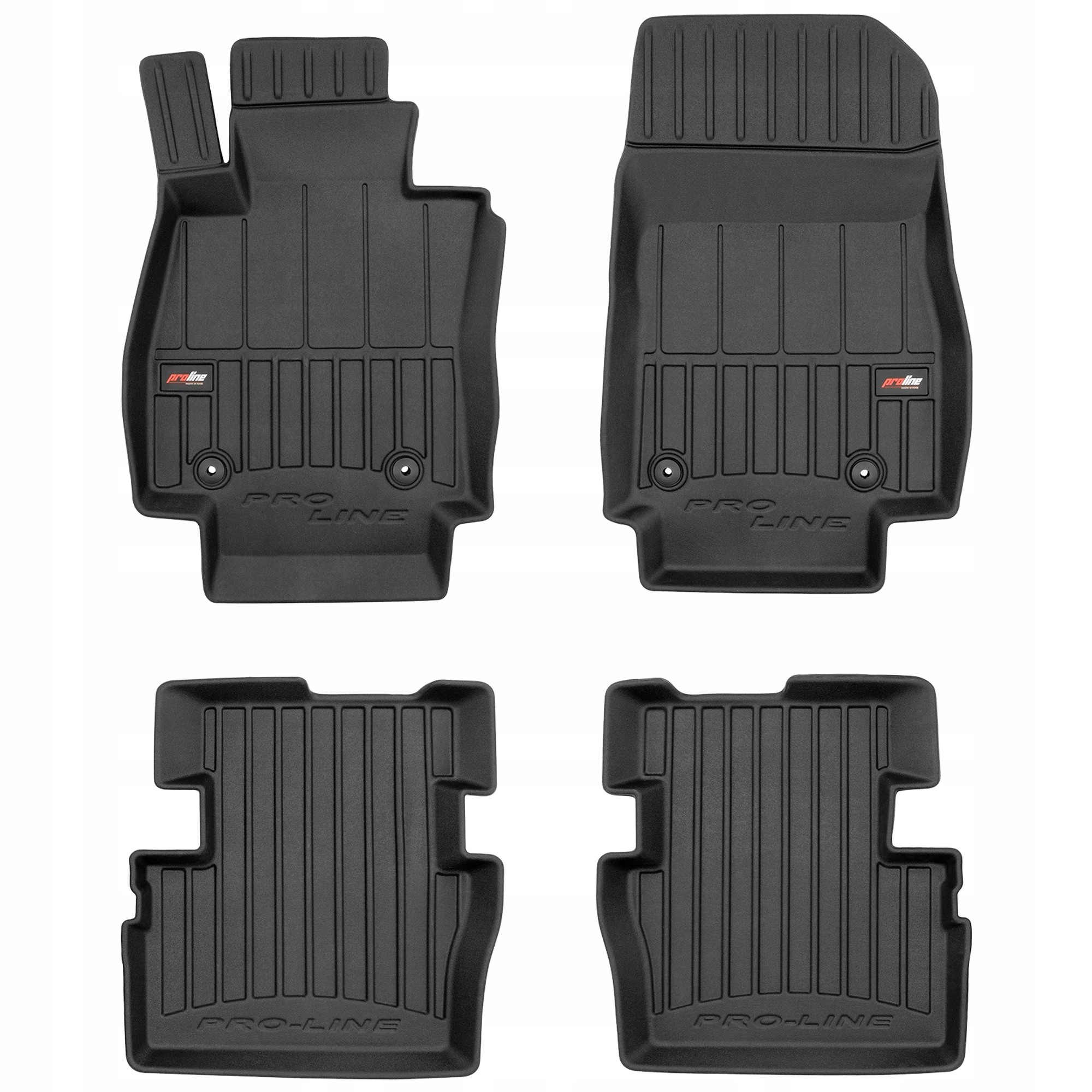 Gumové 3D koberce Mazda 2 III od roku 2014
