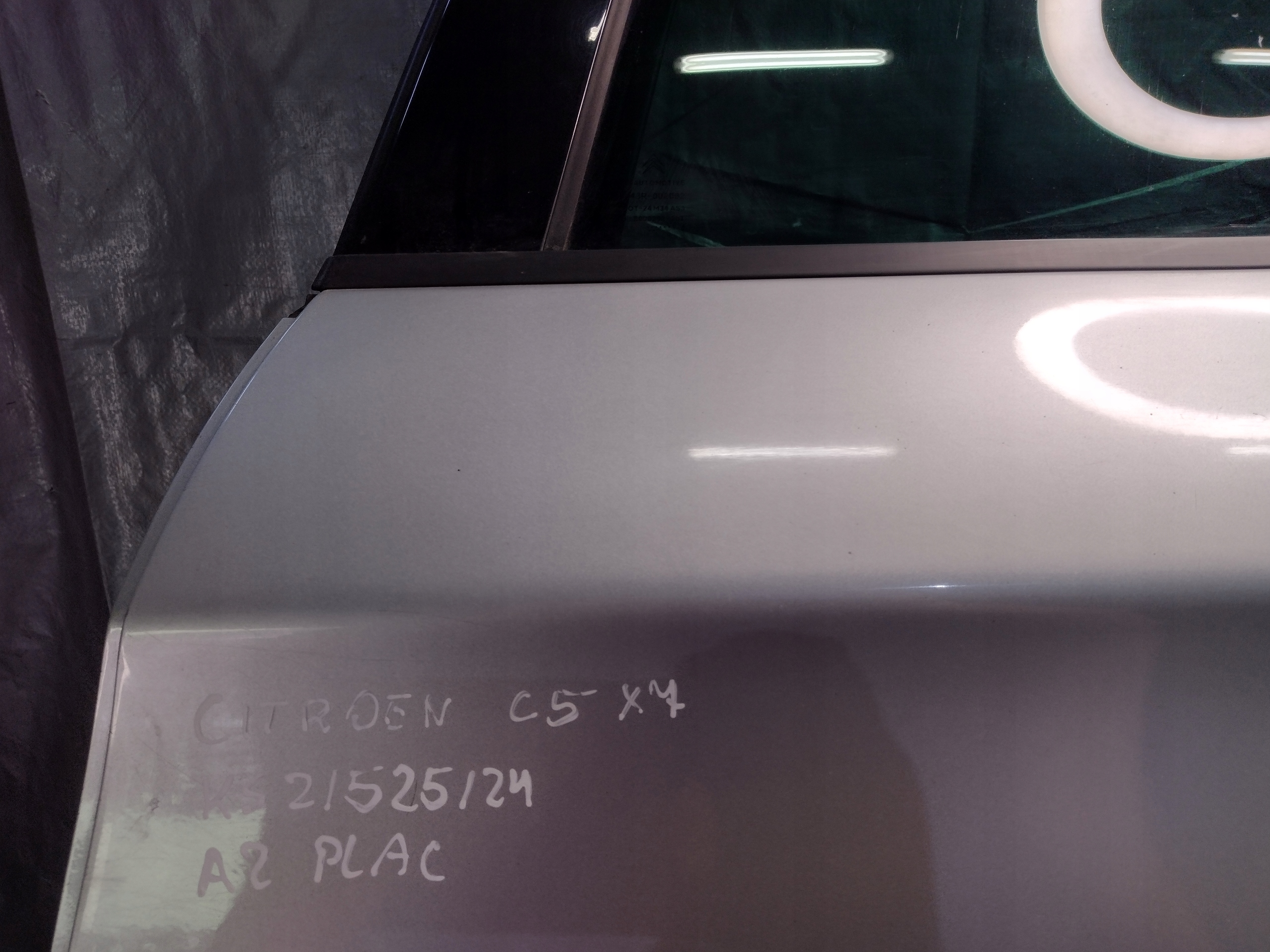 Tür links heck Citroen C5 X7 III k: EZRC