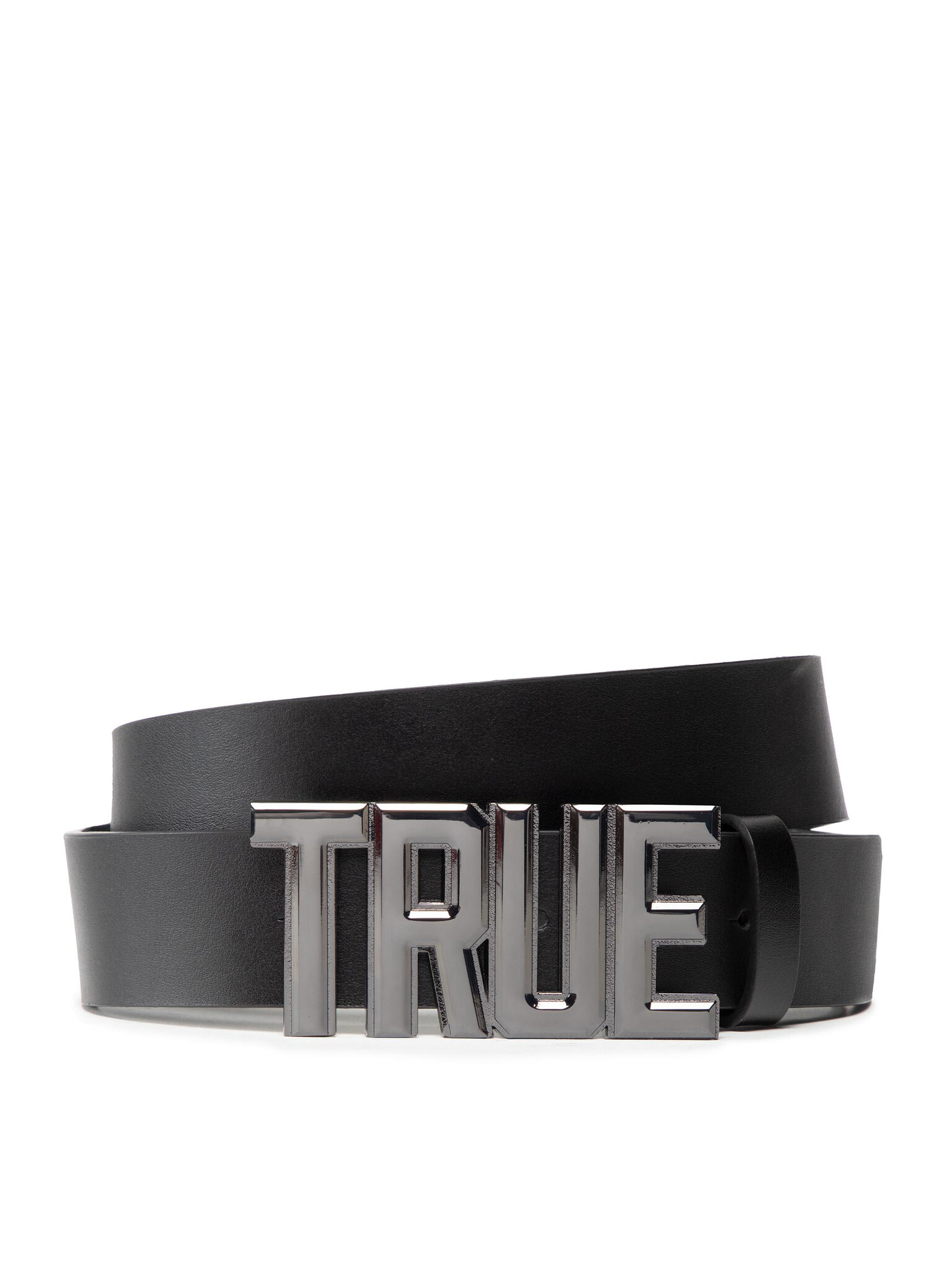 True Religion Pasek Damski TR100940 Black/Silver