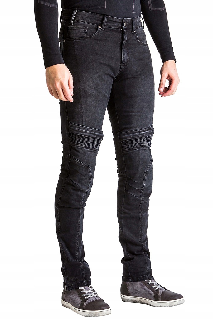 SPODNIE MOTOCYKLOWE OZONE HORNET II WSH BLK 34/32