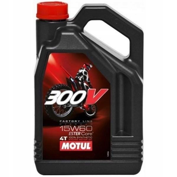 Motul 300V Factory Line Off Road 15W-60, 4L Moto 300VOFF15W60/4