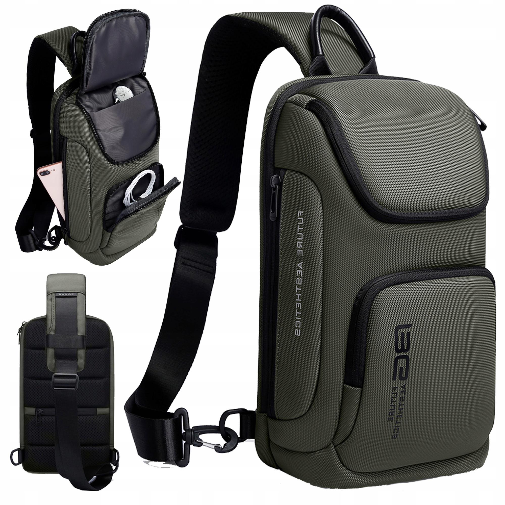 Batoh na jedno rameno Bange Ledvinka na tablet