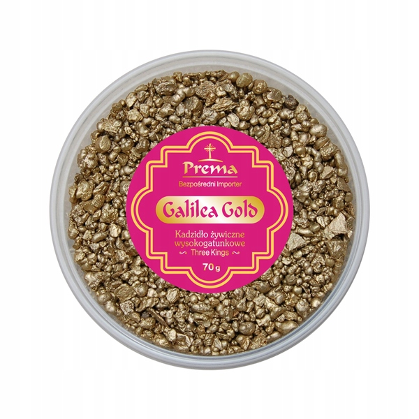 

Galilea Gold kadzidło żywiczne kościelne 70g Prema