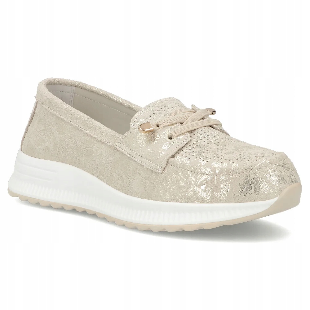 Dámské kožené polobotky Filippo, lehké boty na platformě, velikost vel.