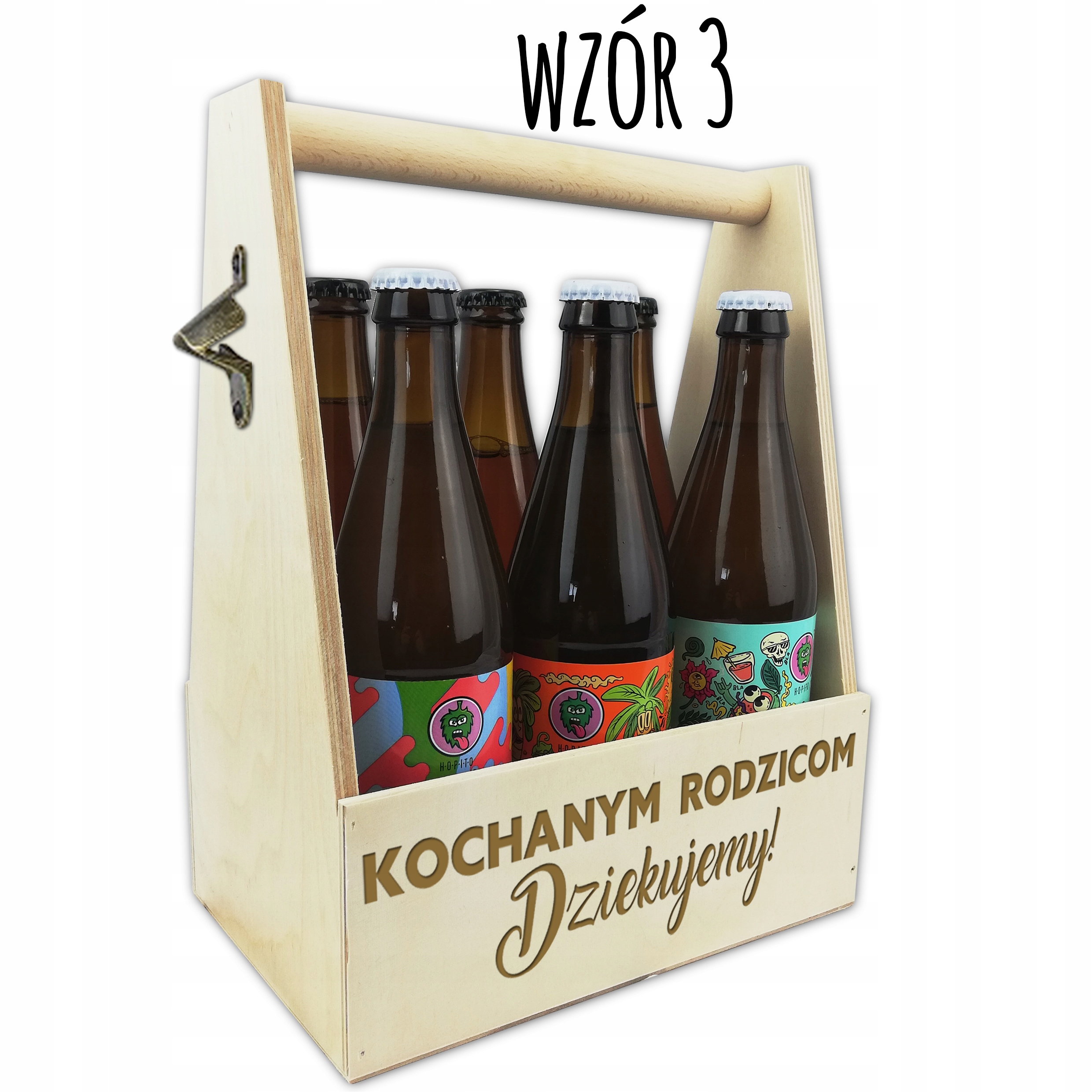 PROŚBA O ŚWIADKOWANIE NOSIDEŁKO OTWIERACZ GRAWER Kształt inny