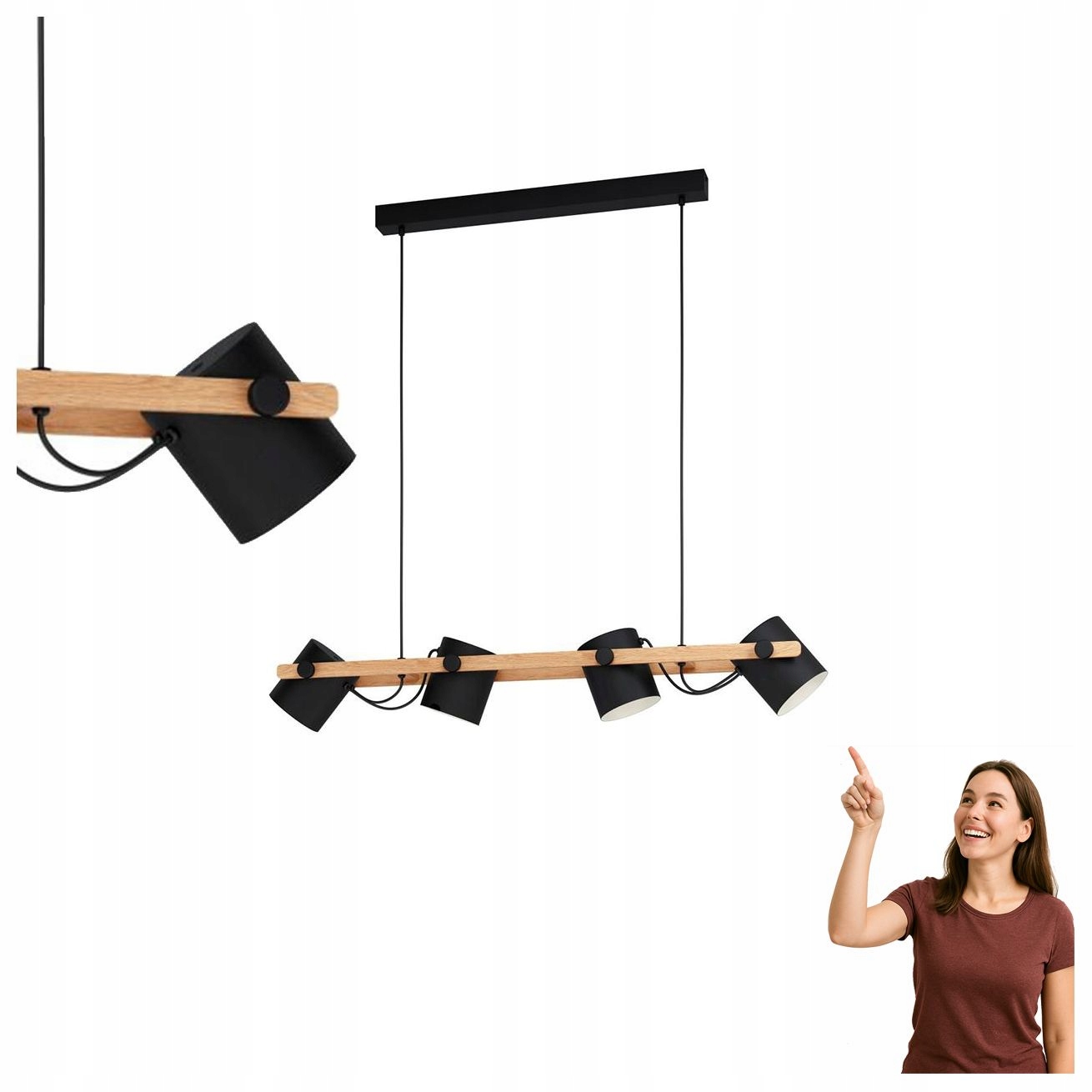 Závěsná lampa Hornwood 43424 Eglo