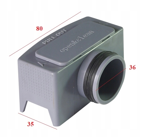 SANITLINE SYFON DO ODPŁYWU LINIOWEGO PODŁOGOWEGO / ŚCIENNEGO ODPŁYW LINIOWY EAN (GTIN) 5904673739678