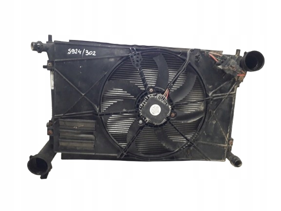 VW GOLF 5 V 1.9 TDI 03- CHŁODNICE WENTYLATOR 1K0121251AK 1K0959455EF
