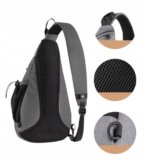 NERKA PLECAK TORBA NA JEDNO RAMIĘ SASZETKA CROSSBODY MIEJSKI MĘSKI Typ nerka