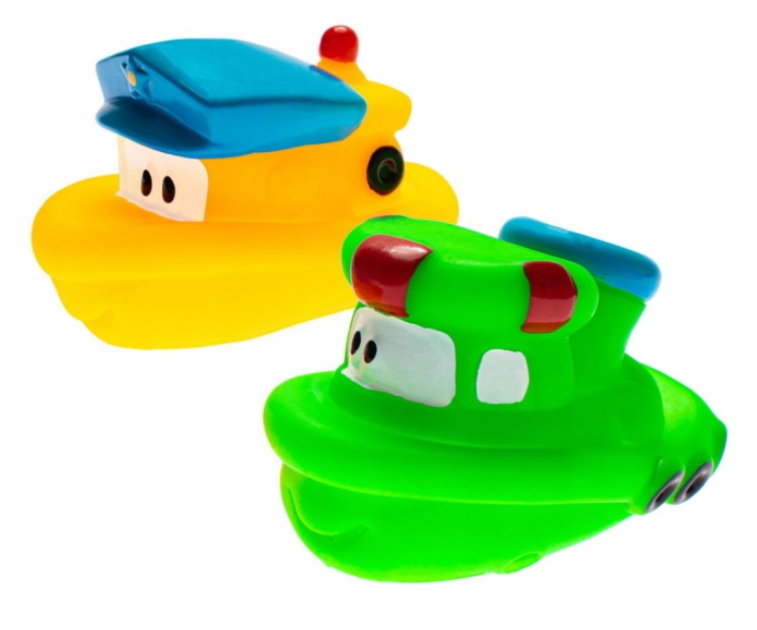GUMOWE ŁÓDKI DO KĄPIELI HENCZ TOYS 2 SZT. Kod producenta 860