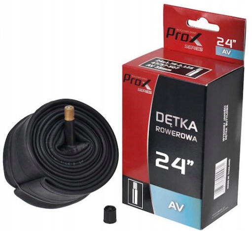 DĘTKA PROX 24" AV AUTO Z WENTYLEM SAMOCHODOWYM 35mm