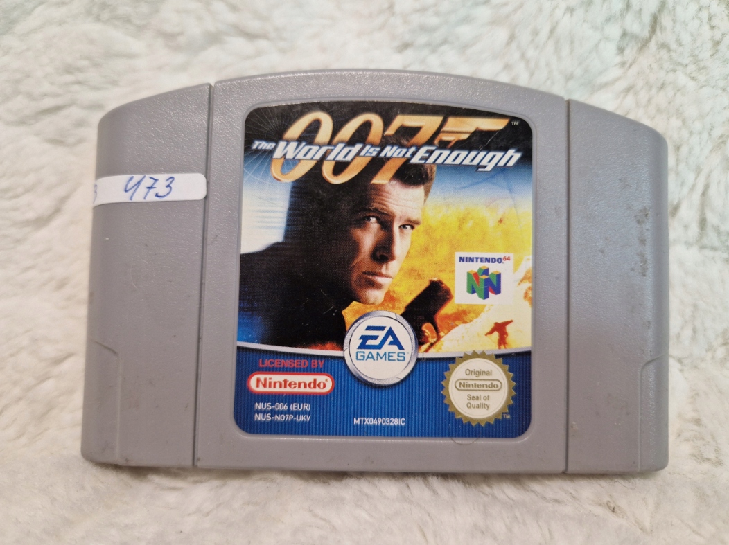 J BOND 007 THE WORLD IS NOT ENOUGH Nintendo 64 pudełkowa