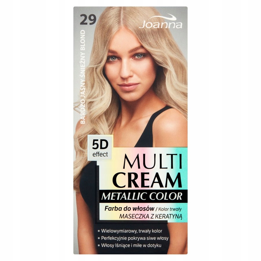 

Joanna farba Multi 29 bardzo jasny śnieżny blond
