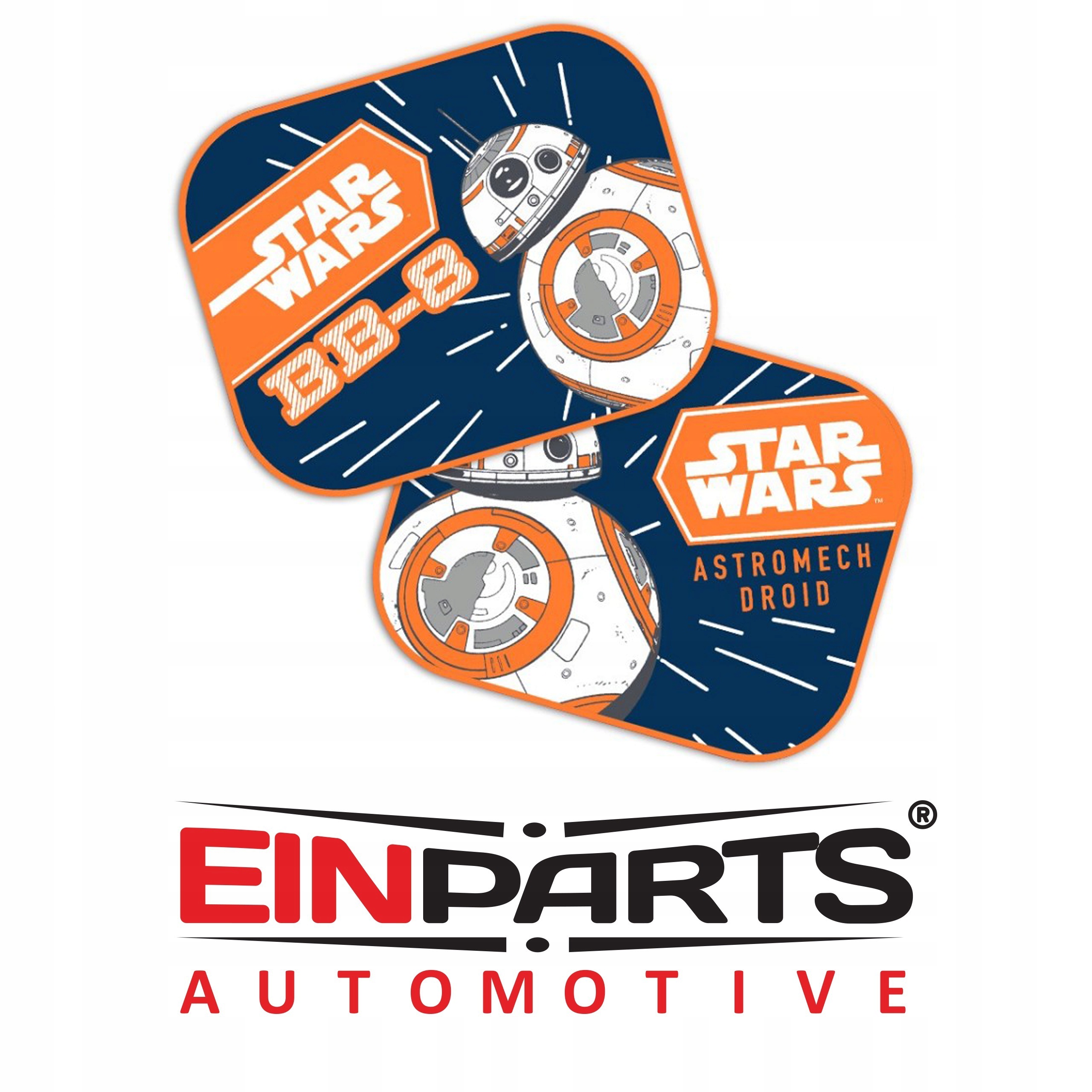 

Zasłonki Boczne na przyssawki Star Wars BB8