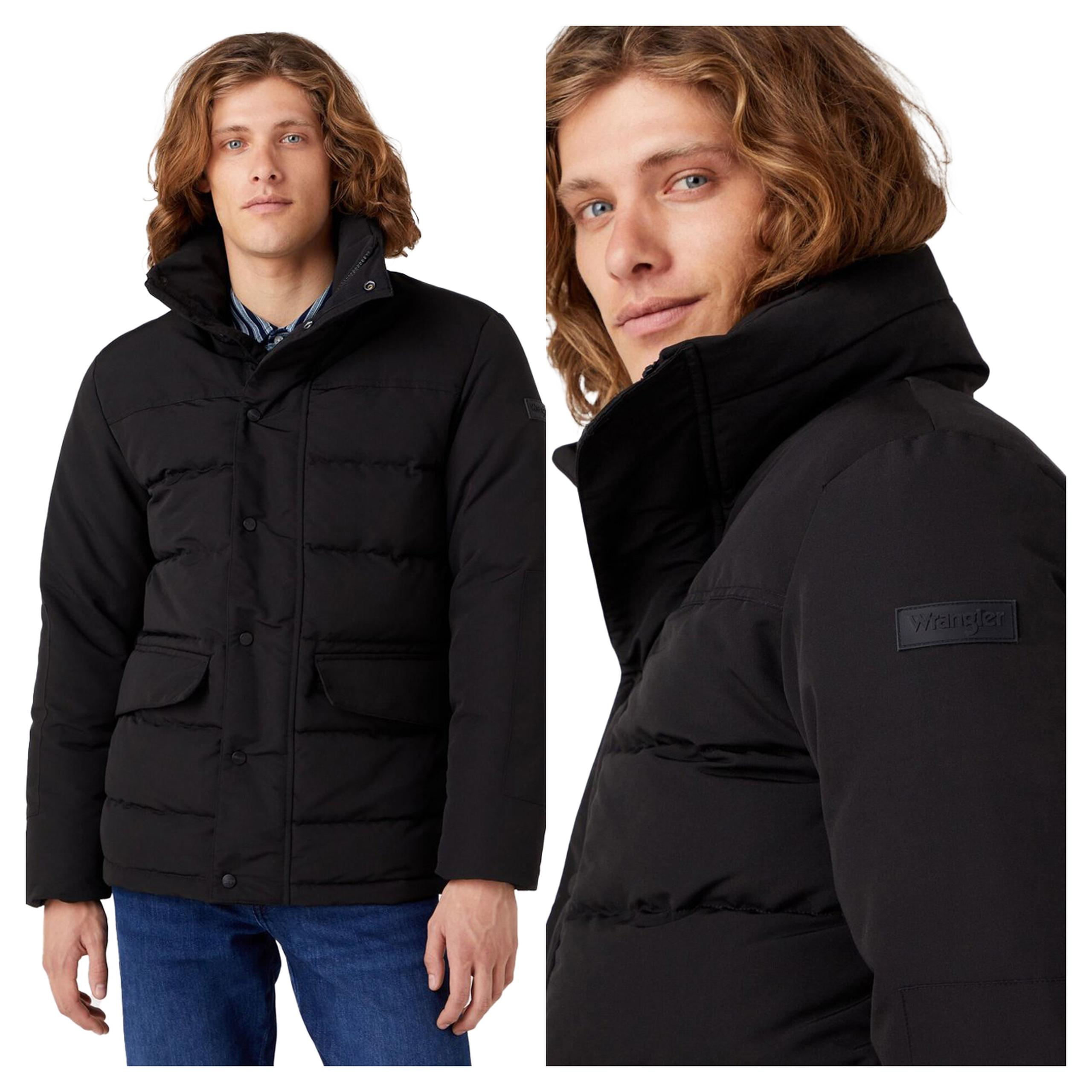 Wrangler pánská zimní péřová bunda bodyguard černá 3XL