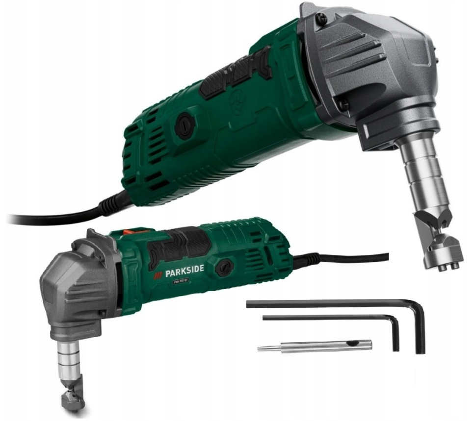 Nożyce do cięcia blachy Parkside Pmk 550 C2 550W 2,5 mm