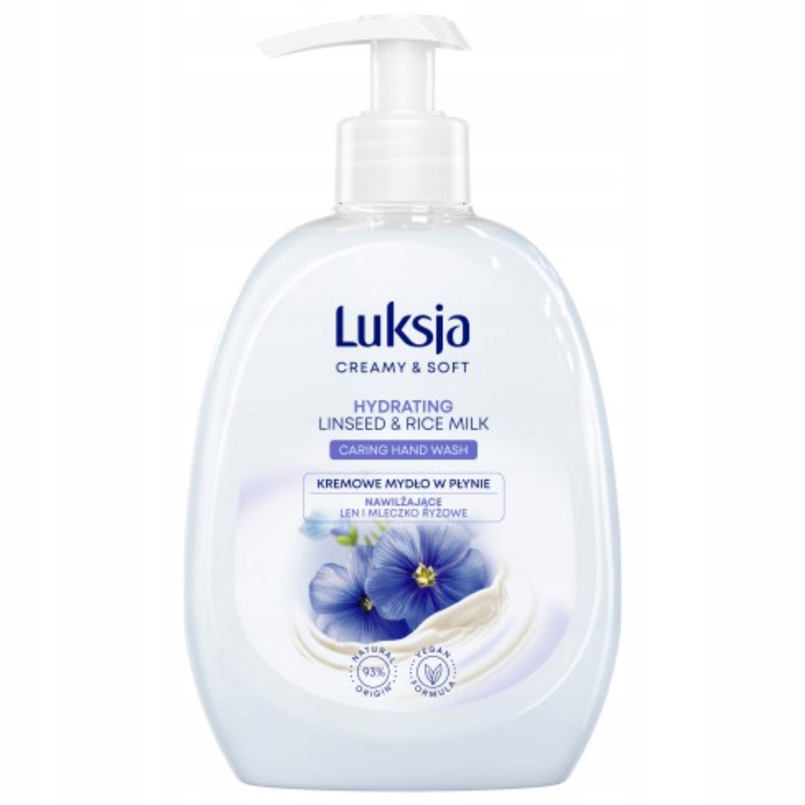 

Luksja Kremowe mydło w płynie len 500 ml