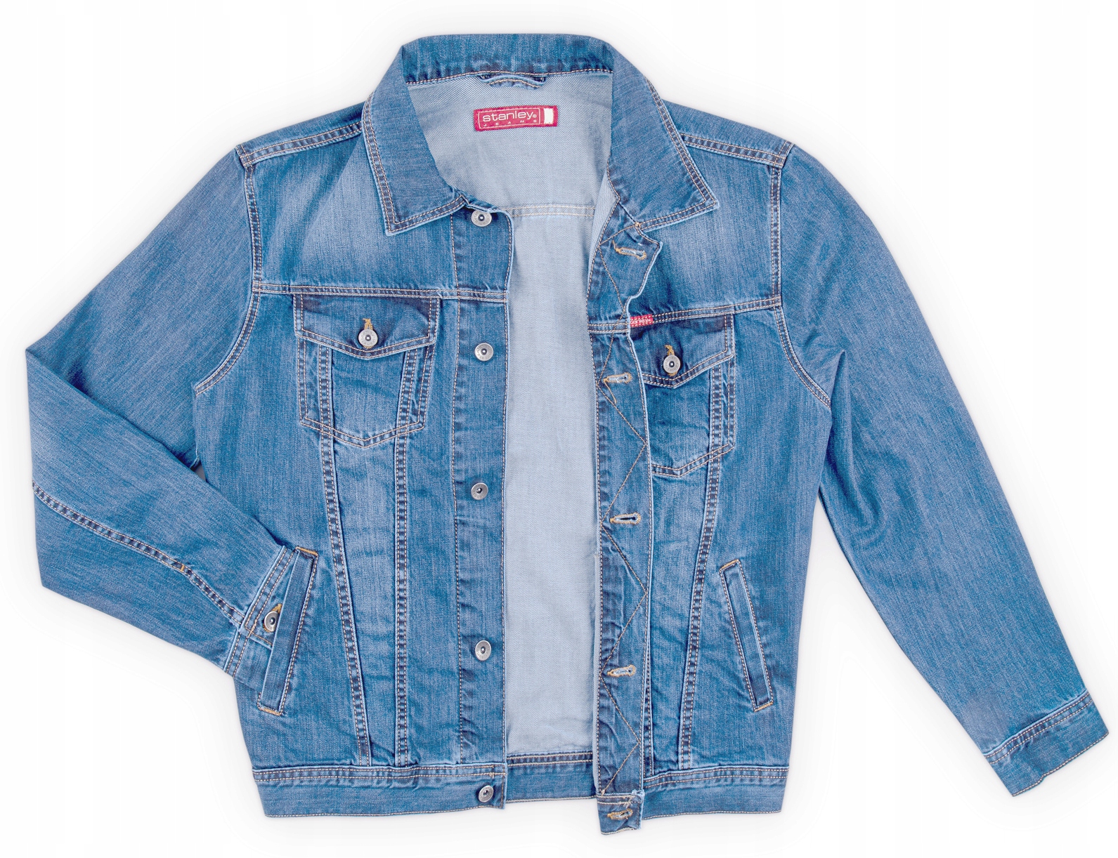 KURTKA MĘSKA JEANSOWA KATANA STANLEY JEANS 206 - 4XL Rozmiar 4XL