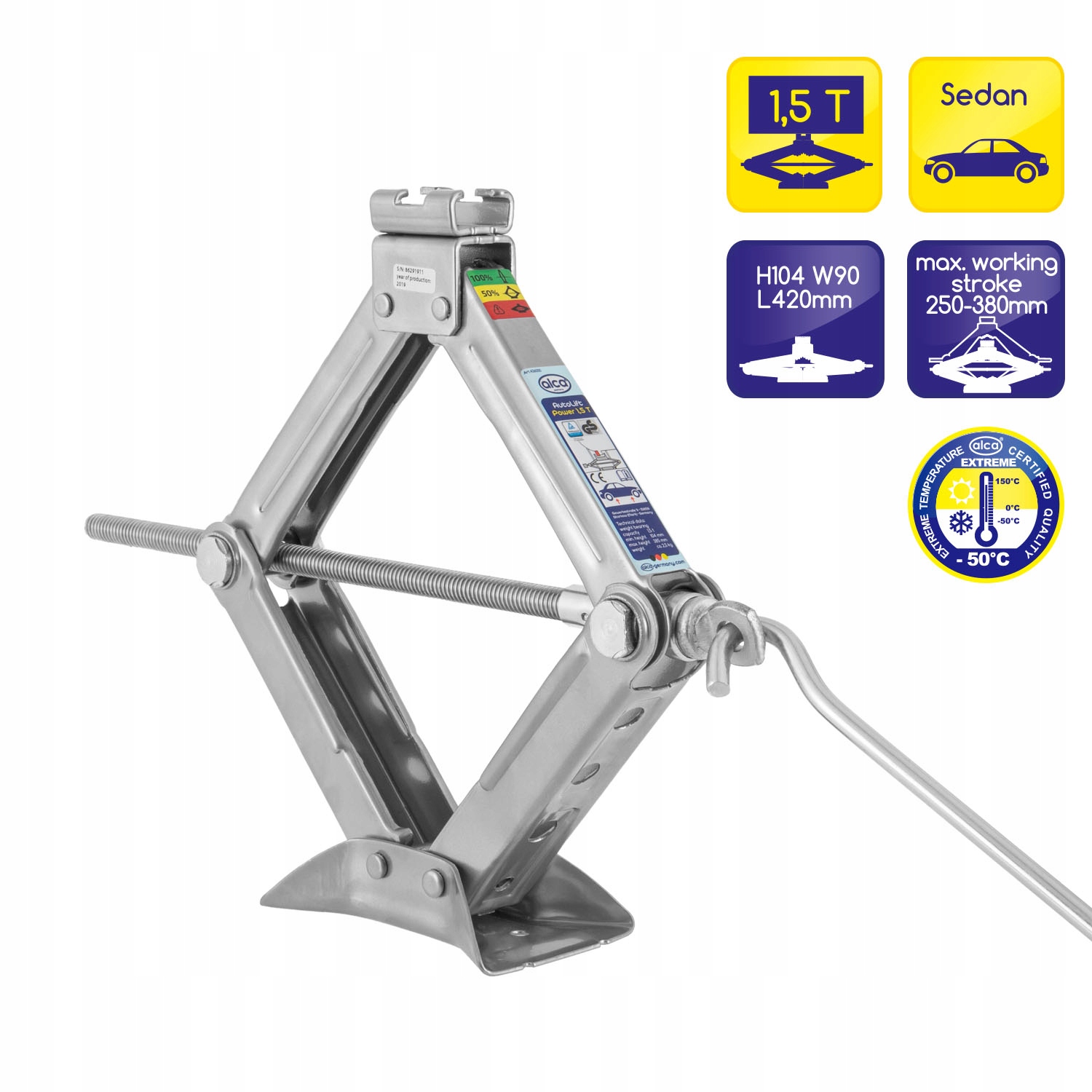 Alca 1,5 т трапециевидный подъемник