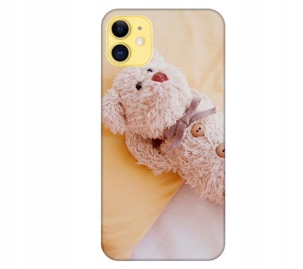 

Etui pokrowiec do iPhone 11 Mis pluszowy