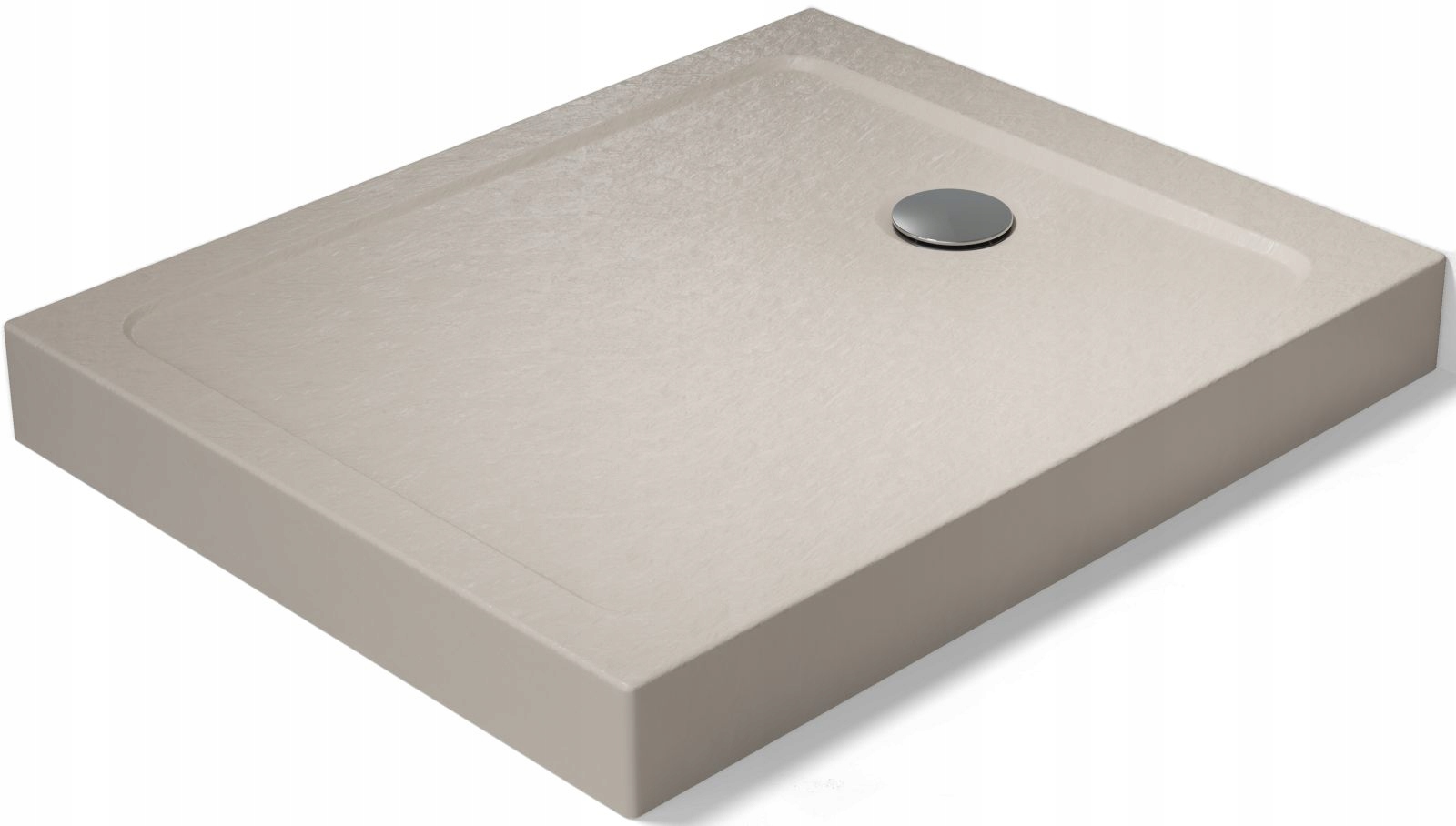 Brodzik prysznicowy akrylowy Doros F Compact Kaszmirowy 120x70 Bez syfonu