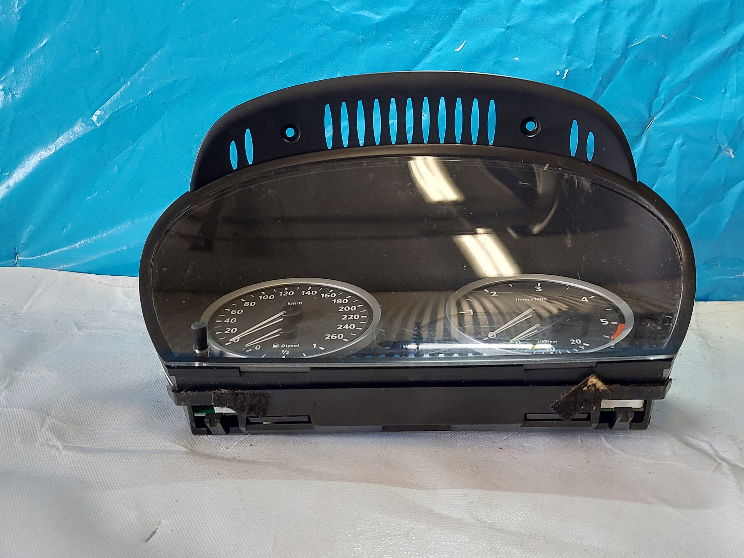 dials clock BMW E60 525D 62116958600