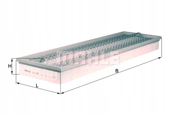 MAHLE ФІЛЬТР ПОВІТРЯ MAHLE 20949204 20949404 Md92