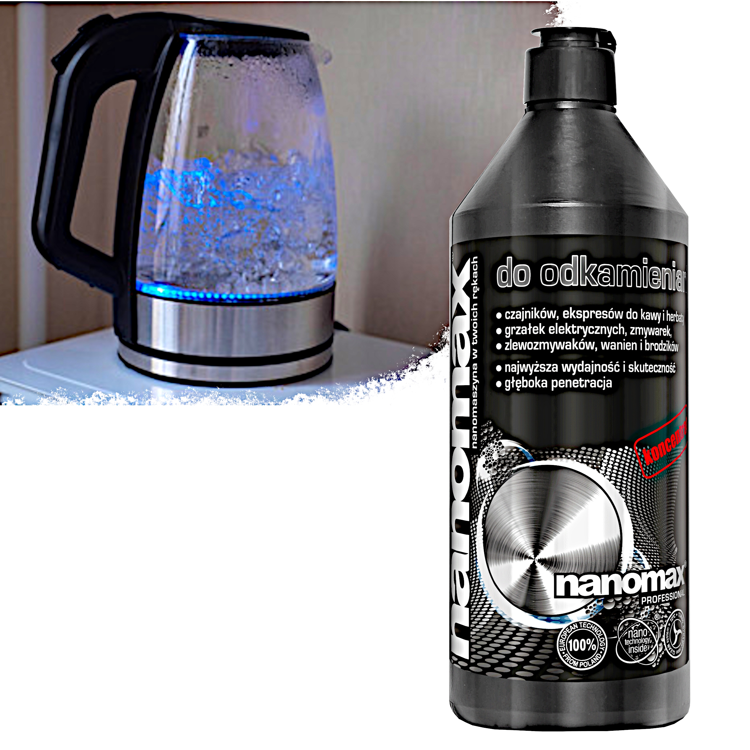 2x Nanomax pro odvápnění 1 l