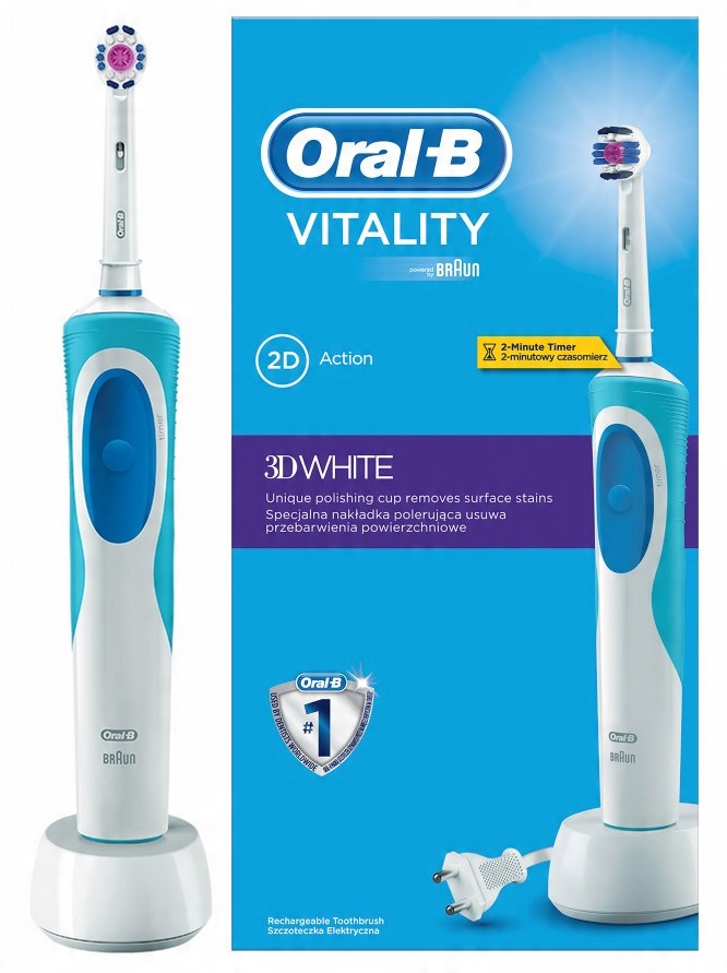 

Elektryczna Szczoteczka Do Zębów Oralb + Ładowarka