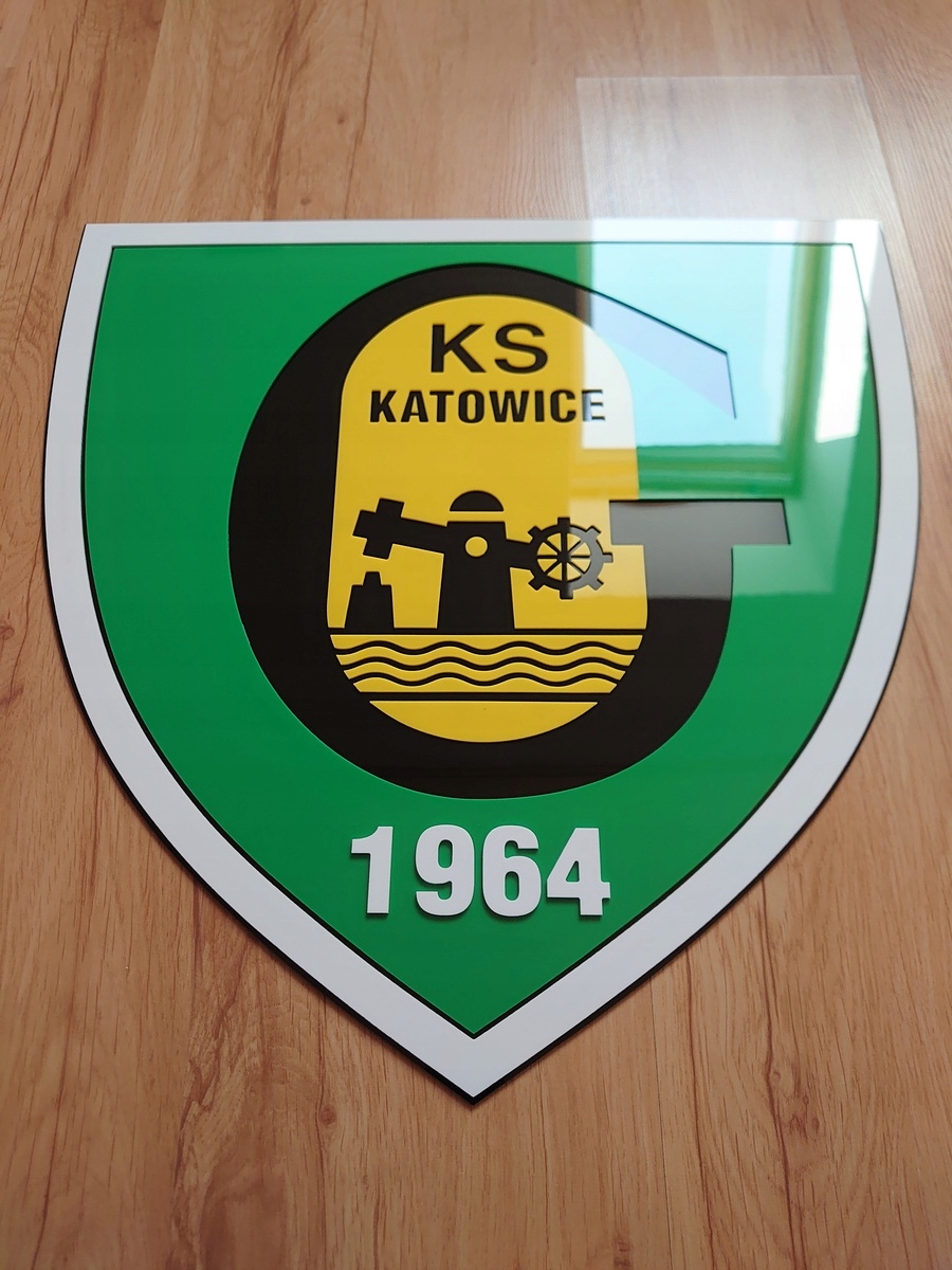 GKS Katowice Herb 3D na ścianę prezent dla męża Marka inna
