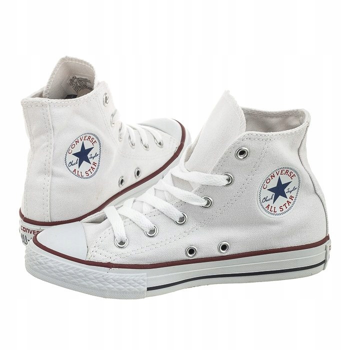 Buty Trampki za Kostkę dla Dzieci Converse YTHS CT All Star Hi Białe