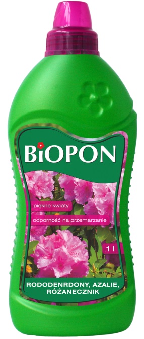 

Biopon płynny nawóz do Rododendronów Azalii 1L