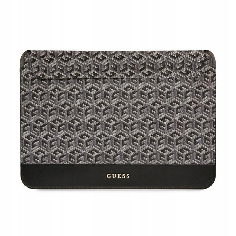 Guess GCube Stripes Computer Sleeve – Pouzdro na notebook 16" (Černé)