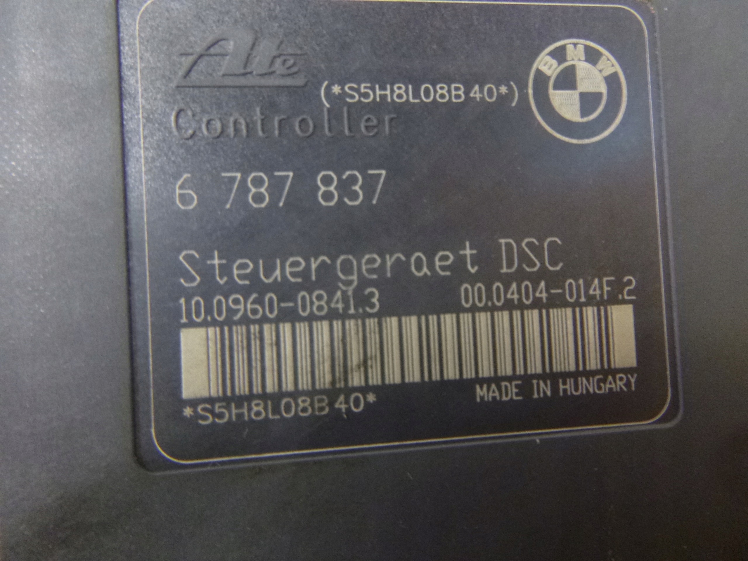 pumpa ABS řídící jednotka DSC BMW 1 E87 E81 E90 6787836 6787837 OE