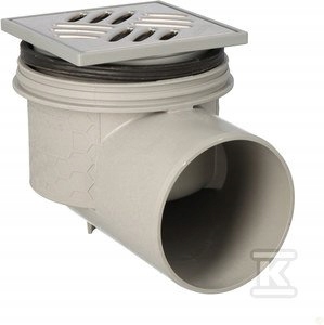 Drážka Practicus DN100 120X120 Pozi. Mriežka