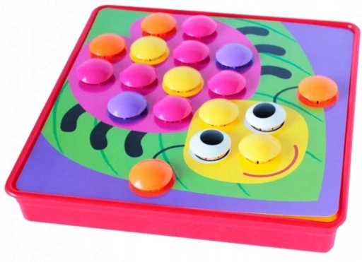 GUZIKOWY TRENING RĄK NAUKA KOLORÓW DLA 2 3 4 LATKA