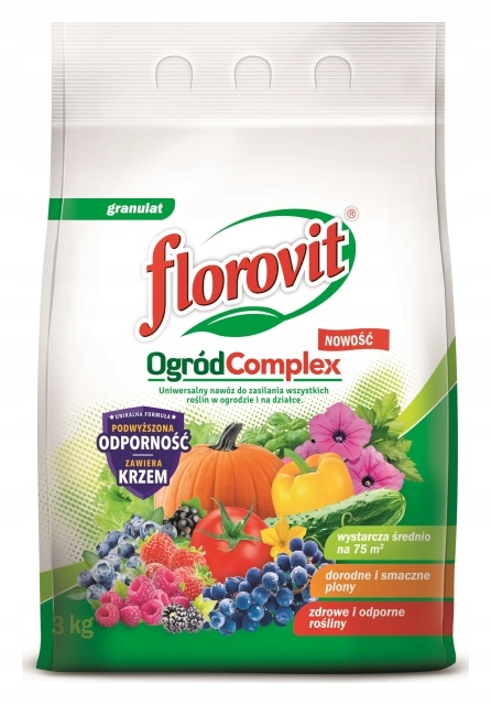 

Nawóz Ogród Complex 3 kg worek Florovit
