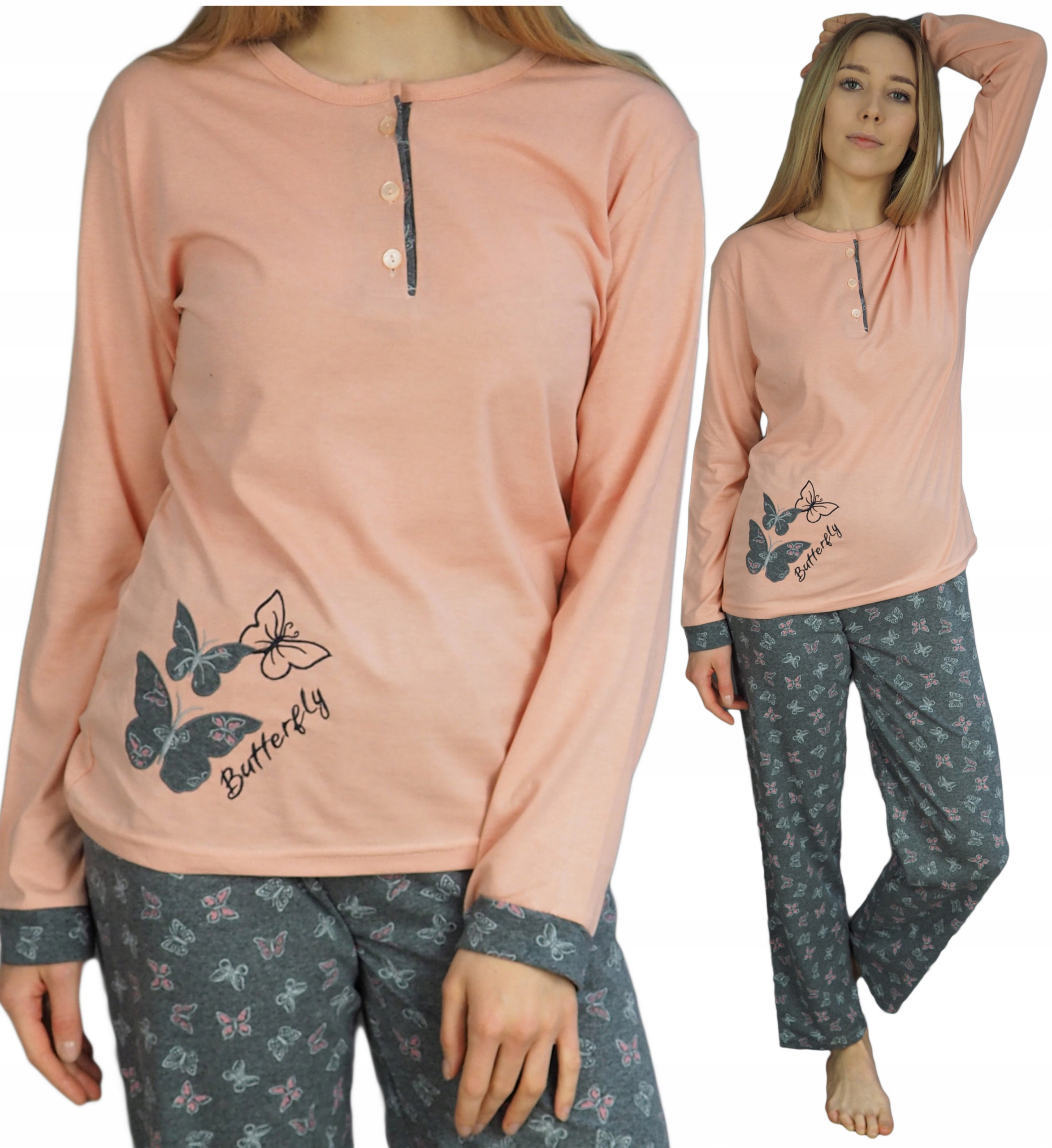 

Piżama damska XL (42) Bawełna 100%