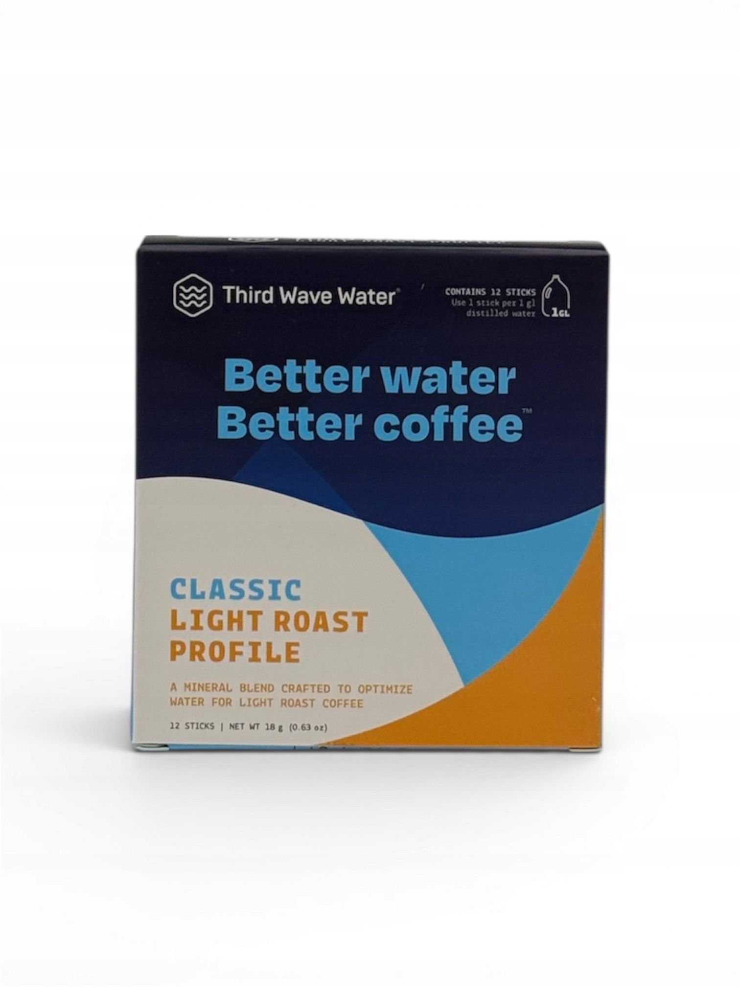 Third Wave Water Classic light roast – minerały do przelewu (12 saszetek)