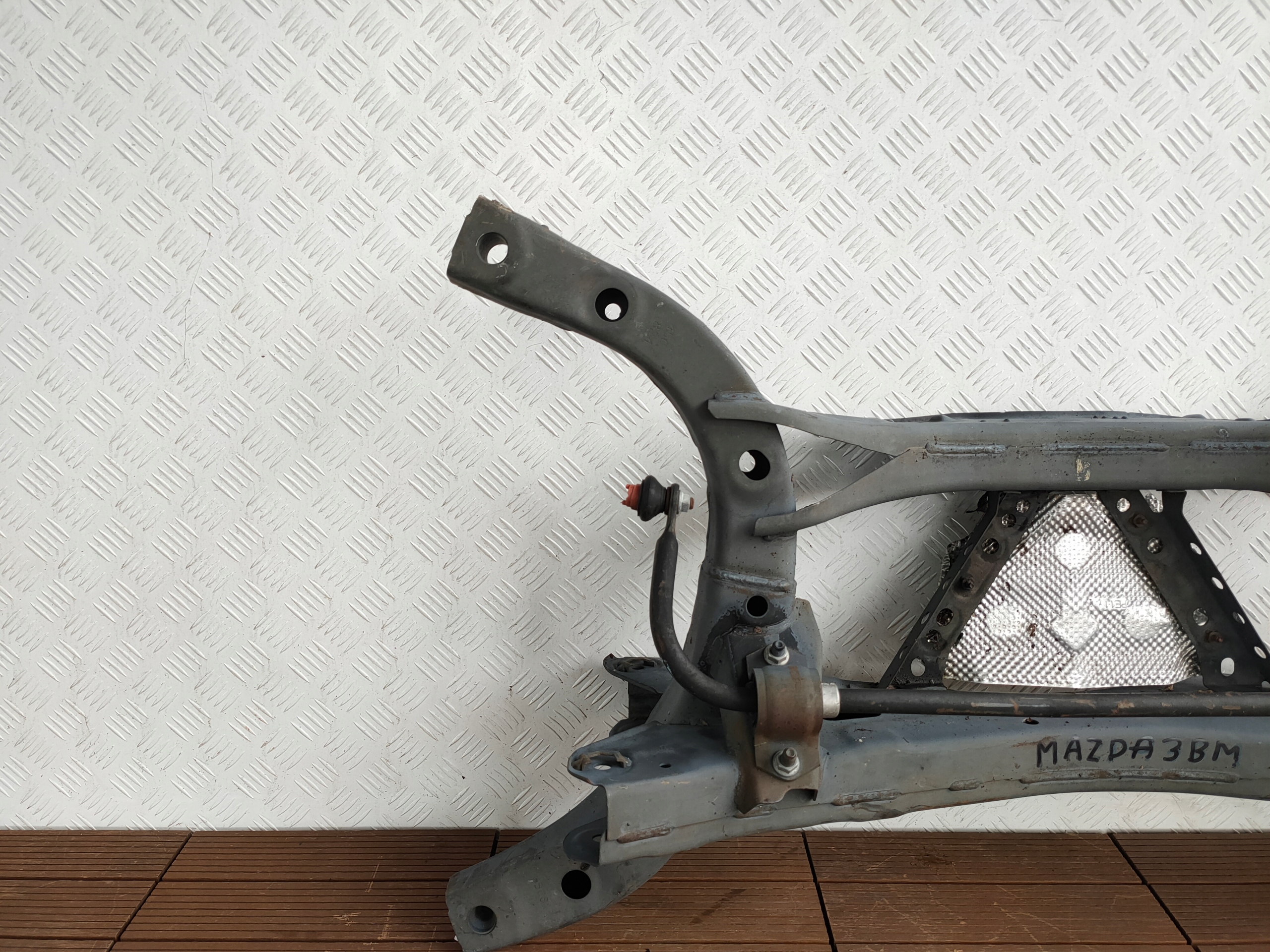 MAZDA 3 BM 13-18 axle beam rear. springing sider subframe rear part OE