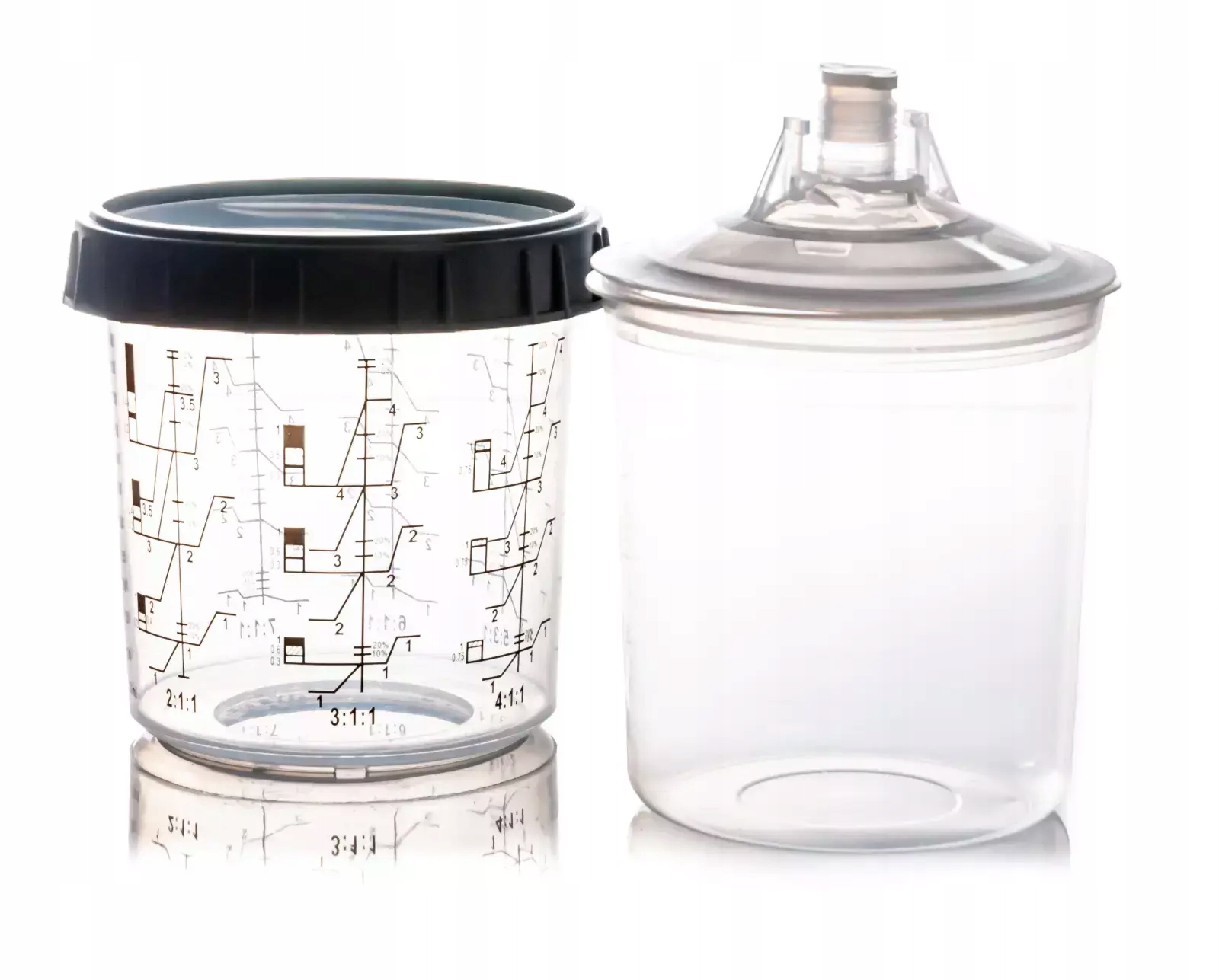 HML PEŁNY KOMPLET KUBKÓW PPS 125 um 600ml 50szt. EAN (GTIN) 5904100040520