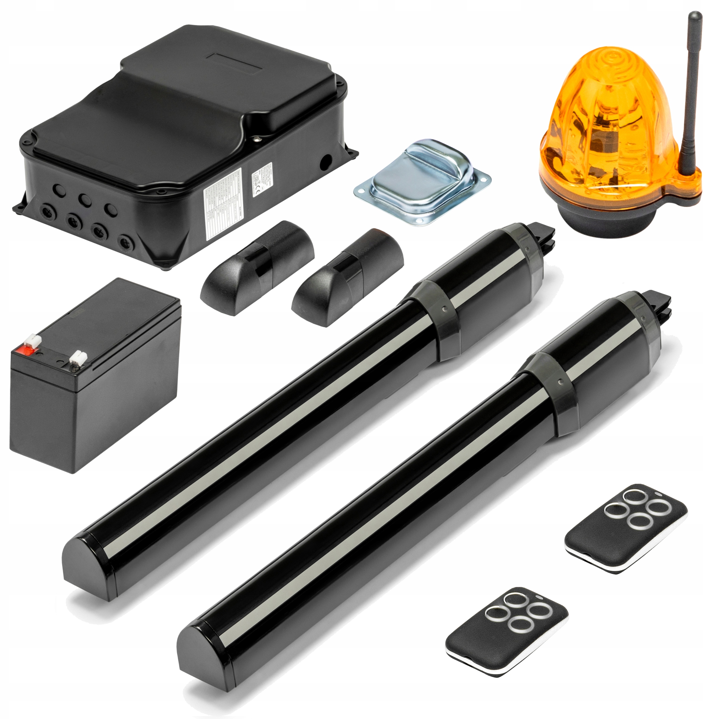 Pohonná Súprava Pre Dvojkrídlovú Bránu ARM400 4,4 m/400 kg Akumulátor