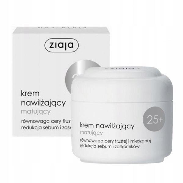 

Ziaja 25+ Krem nawilżający matujący 50 ml