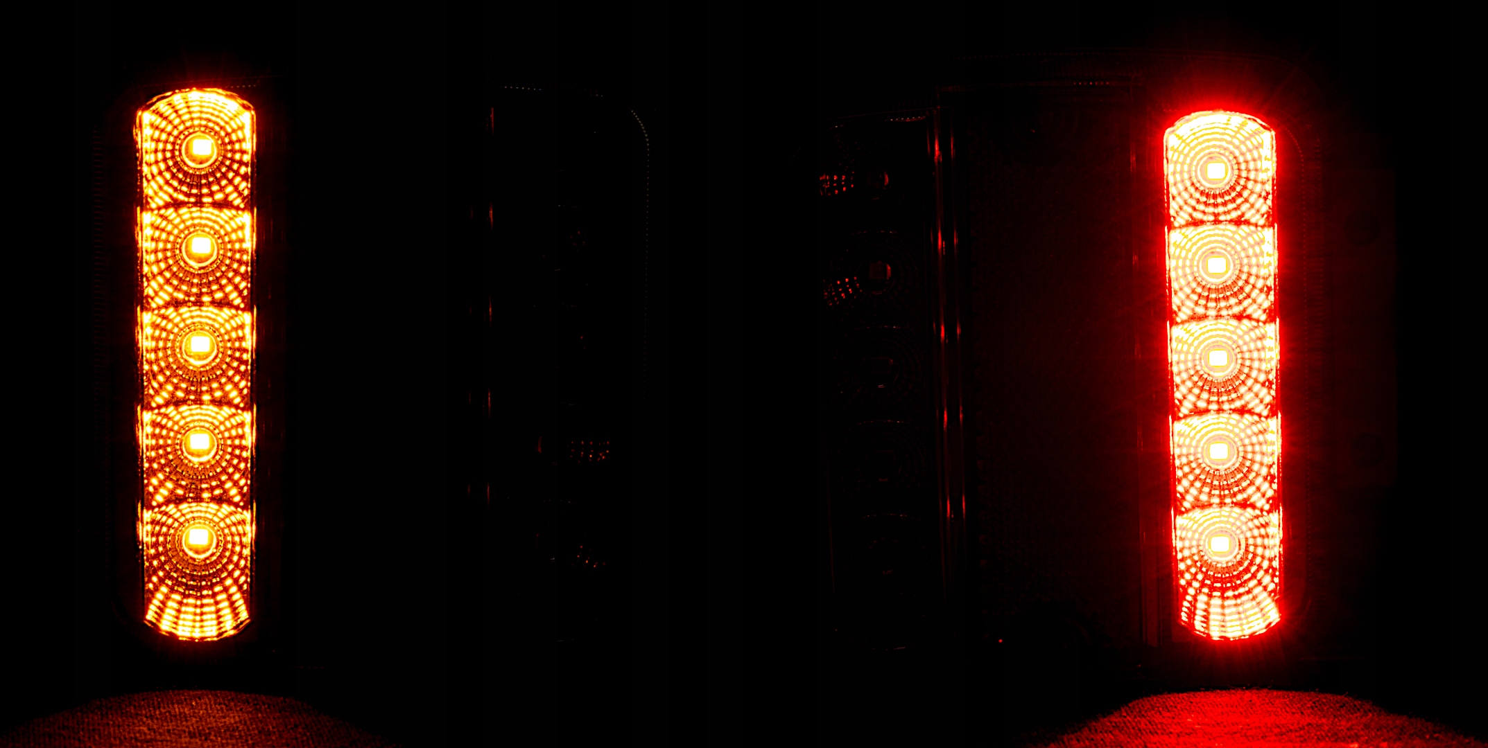 LAMPA TYLNA LED 12V 24V 2SZT przyczepki przyczepy Rodzaj lampy uniwersalna